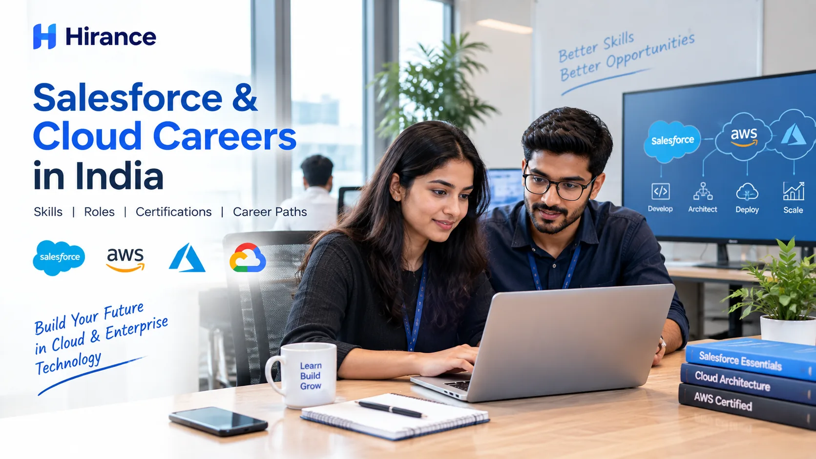 Salesforce and cloud architecture professionals working on enterprise technology solutions